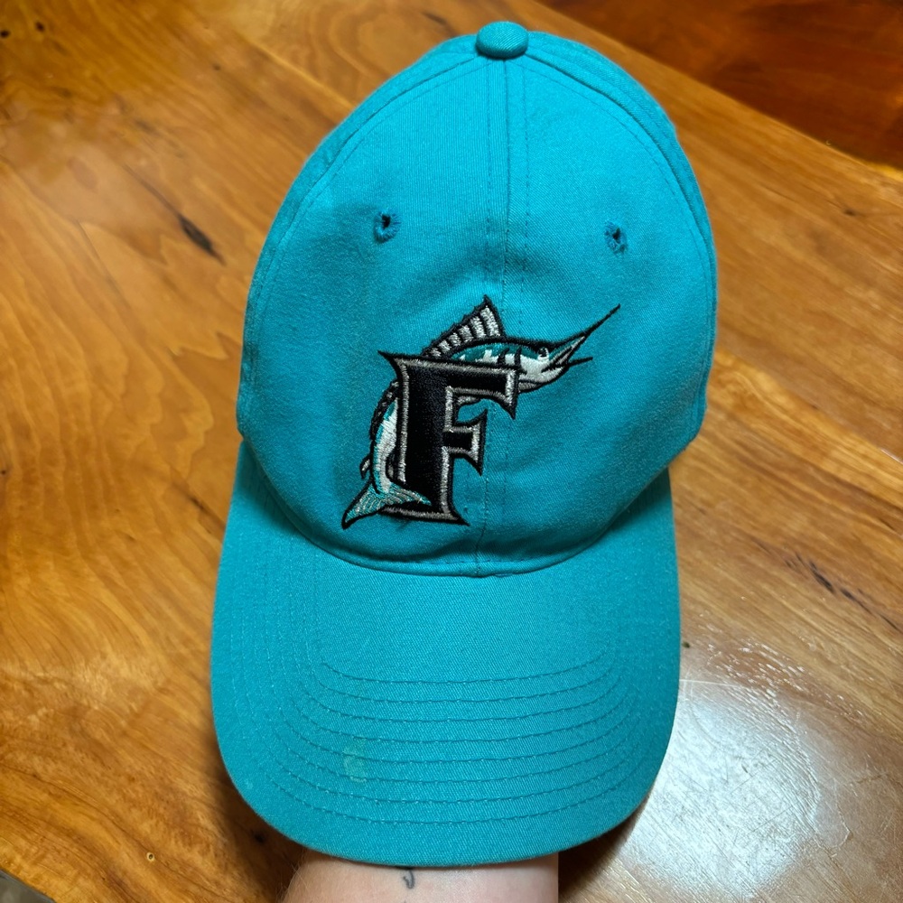 Florida Marlin’s Teal Baseball Cap with Logo